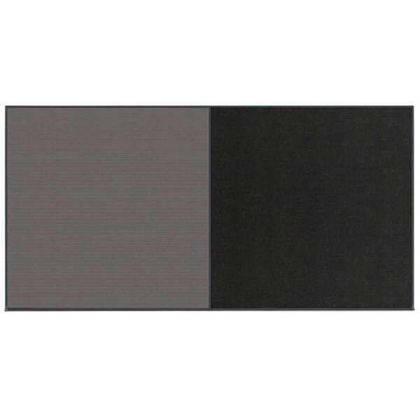 Enclosed Corkboard, 1 Door, 48"x36", 4" Fra
